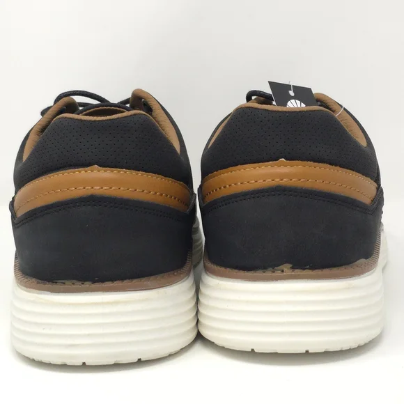 New Akademiks Dayton Black Oxford Dress  11 Comfort - Picture 5 of 7